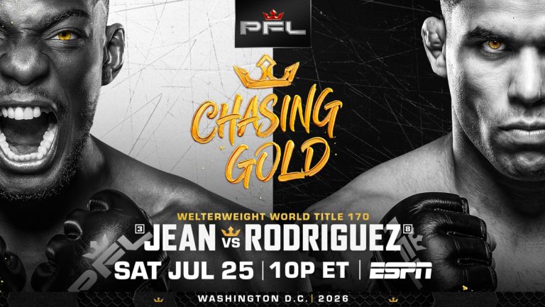 PFL MMA Washington DC: Jean vs Rodriguez