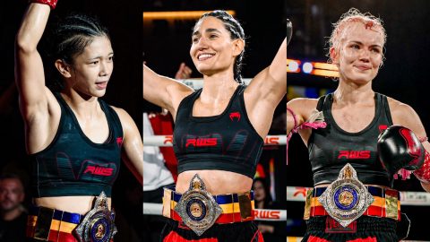 Three Rajadamnern Stadium Female title defences